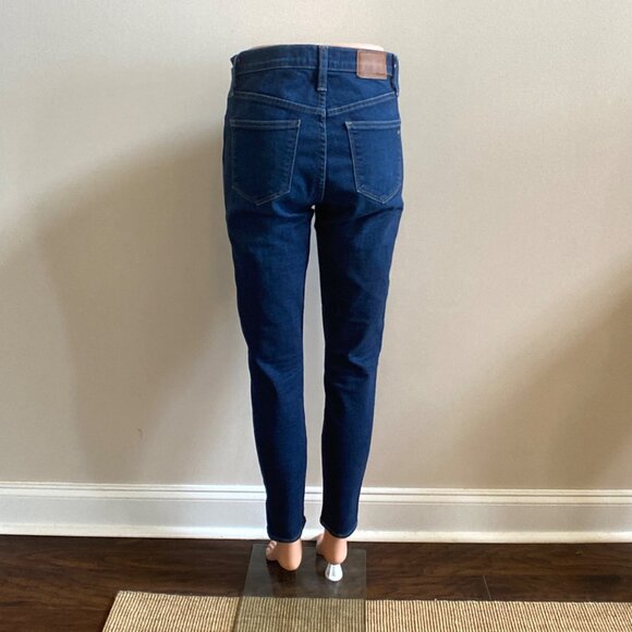 Madewell 10" High-Rise Skinny Jeans Hayes Wash, Size 27 - Picture 11 of 13